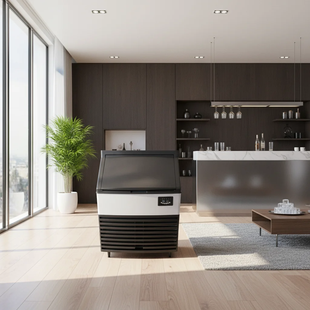 Commercial Cube Ice Maker, Hea - Commercial Kitchen Ice Machine ulasan dan harga