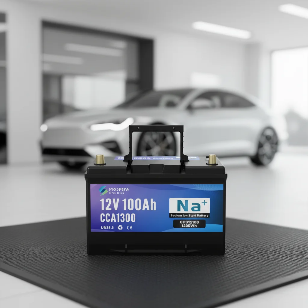 

Factory Price Starting Batteries CCA 1300 12V 100Ah Sodium-Ion Starter Battery For Car Marine Truck Cranking