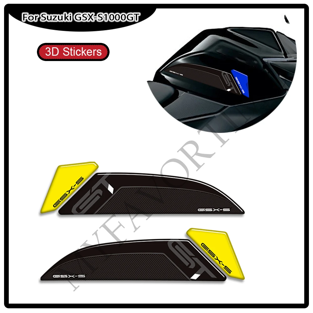 

Motorcycle For Suzuki GSX-S1000GT GSXS1000GT GSX S1000 S 1000 GT S100 Protect Tank Pad Side Gas Fuel Oil Knee Stickers Decals