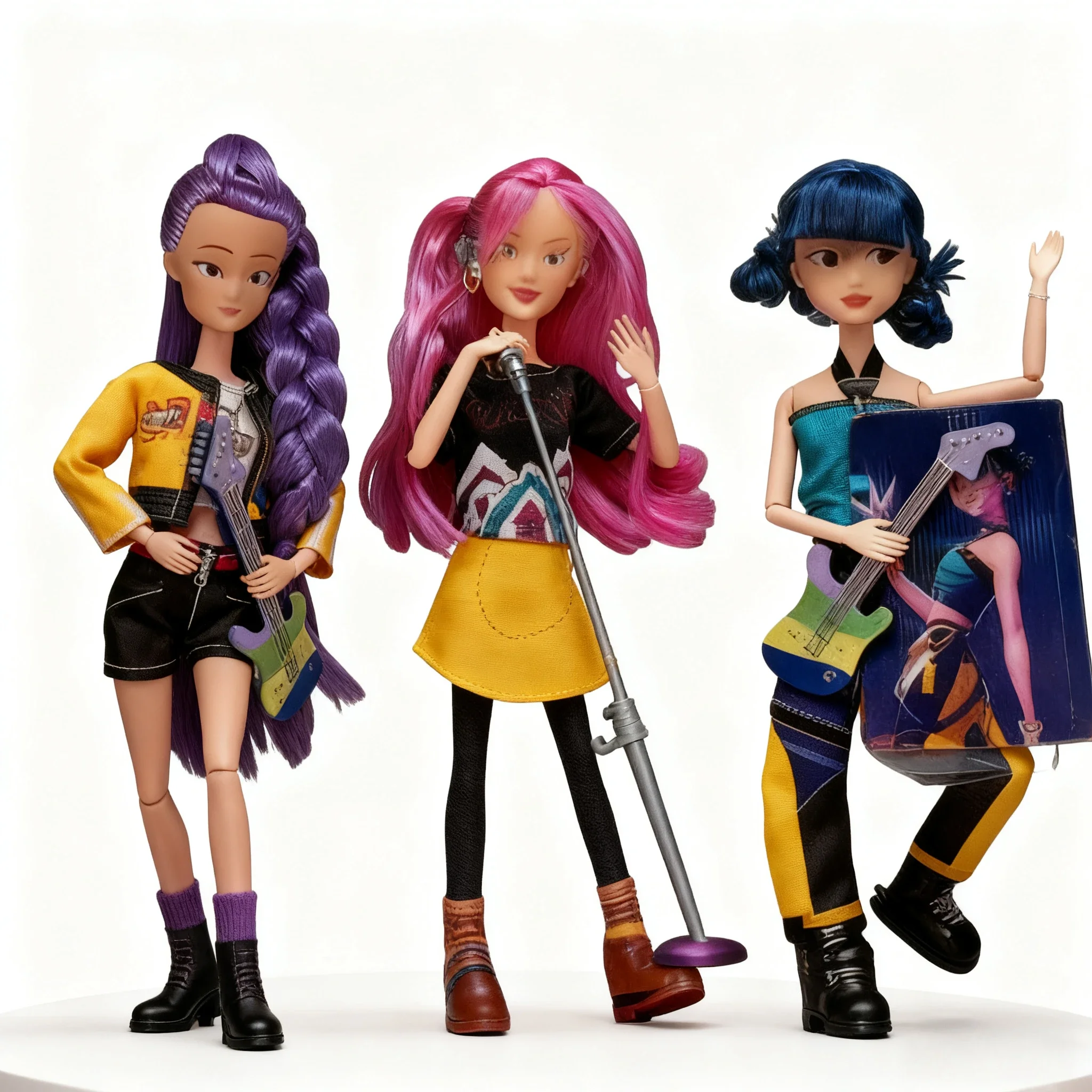 2025 جديد أنيمي KPop شيطان الصيادين دمية لعبة من الفينيل رومي ميرا زوي شخصية قناع الفينيل تمثال هدية عيد ميلاد مروحة نادي الفتيات الهدايا #3