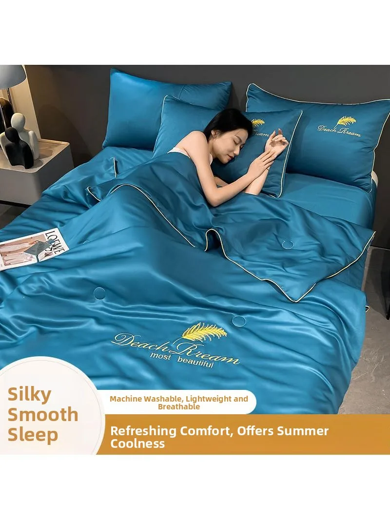 edredon-de-seda-helada-para-aire-acondicionado-enfriamiento-rapido-uso-domestico-dormitorio-estudiantil-edredon-fresco-de-verano-juego-de-cuatro-piezas-comodo-y-transpirable