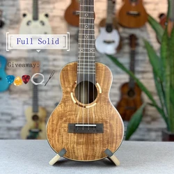 Full Solid Ukulele All Acacia Matte Concert Tenor 23 26 In Electric Guitar Ukelele 4 Strings Guitarra Uke Acoustic