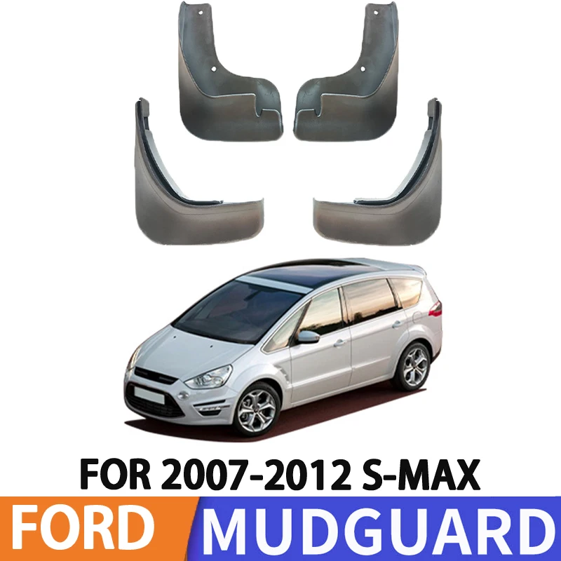 For 2007-2014 Ford S-MAX Car Tire Fenders Splash Guard Front and Rear Wheel Fenders 4pcs