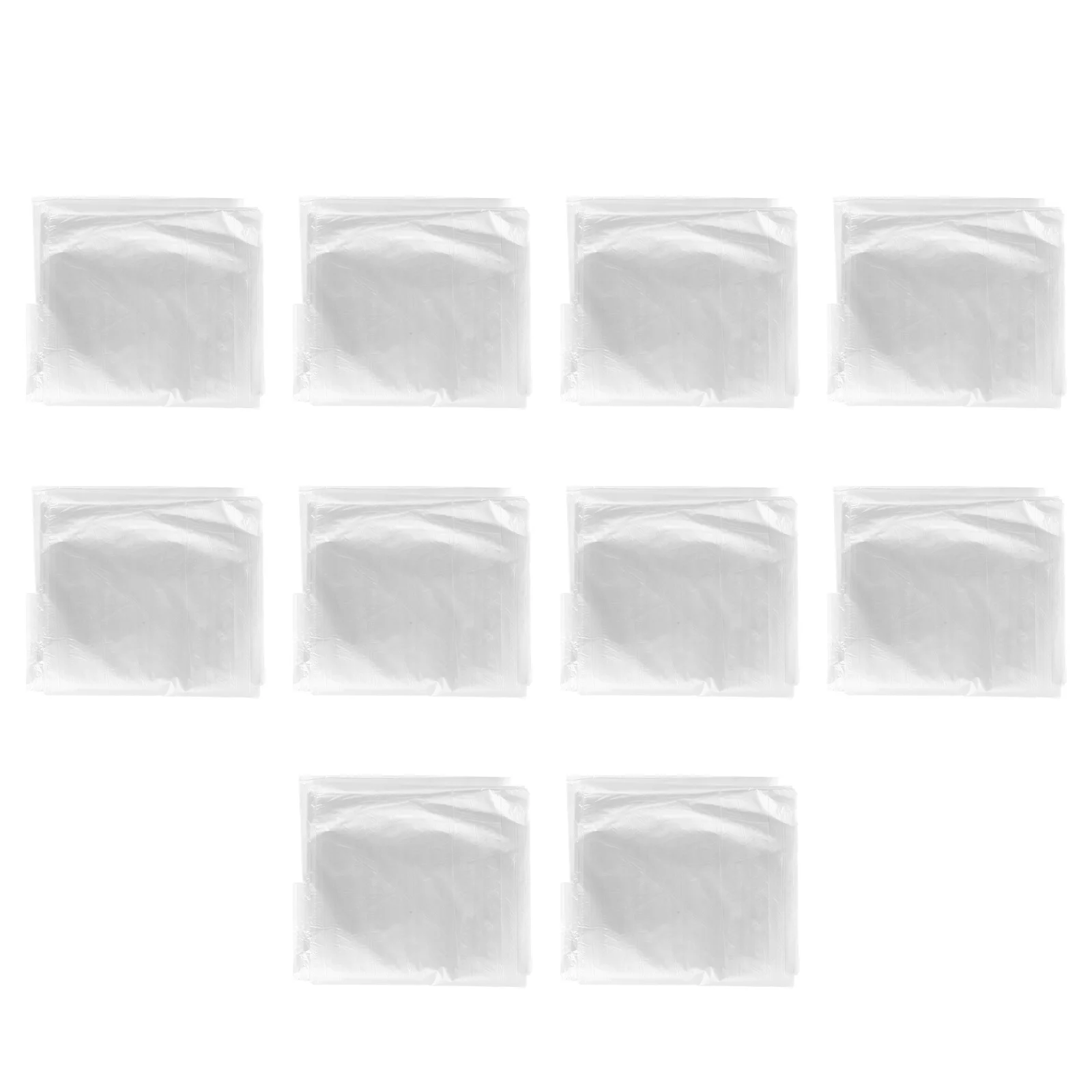 10 قطعة حقيبة حوض الاستحمام القابل للتصرف غطاء سميك للمنزل فندق صالون استخدام ملحقات الاستحمام العملية خفيفة الوزن قابلة للطي صحية #3