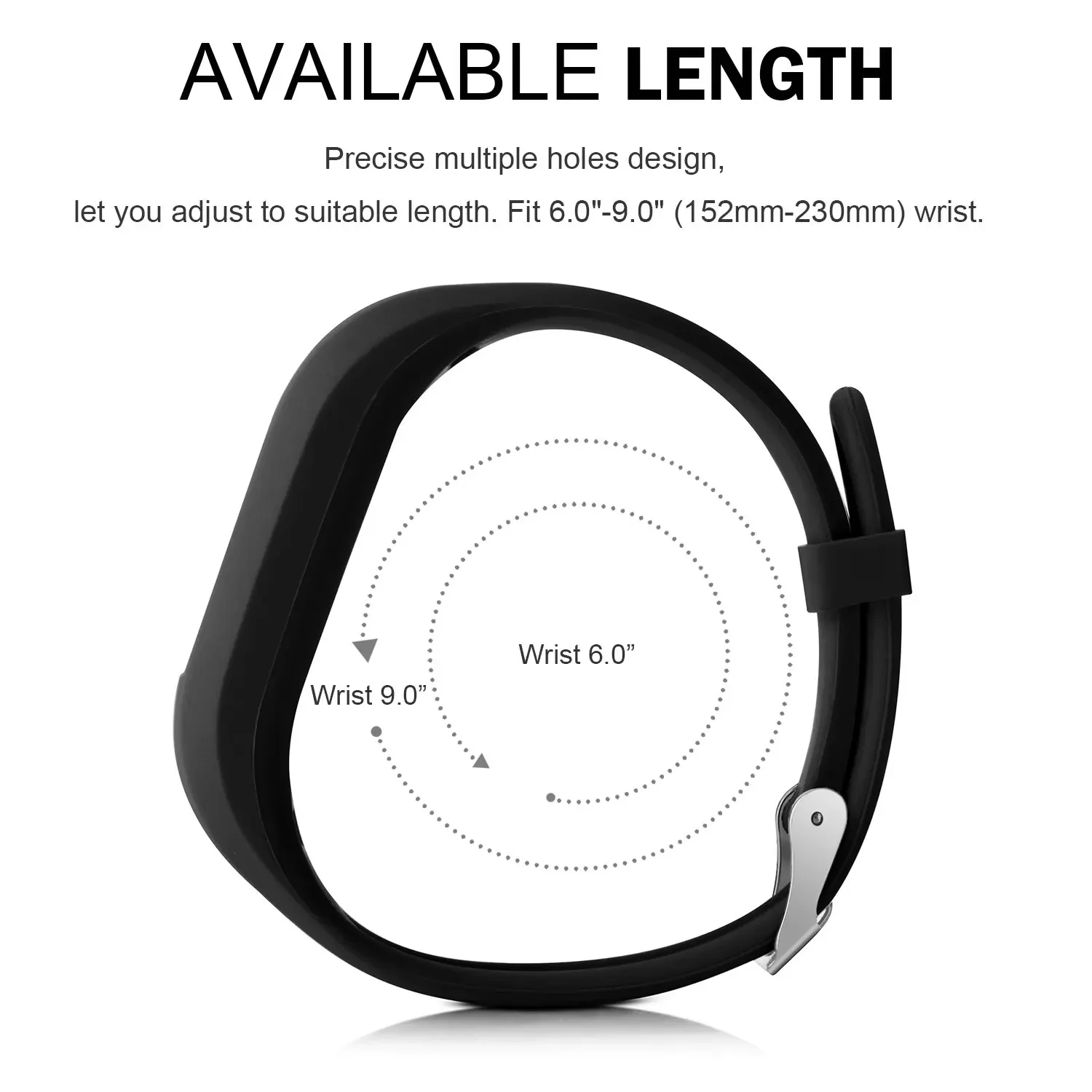 Tali Jam Tangan Pintar Silikon Murni Tali Jam Tangan Pengganti untuk Garmin Vivofit untuk JR JR2 Junior Fitness