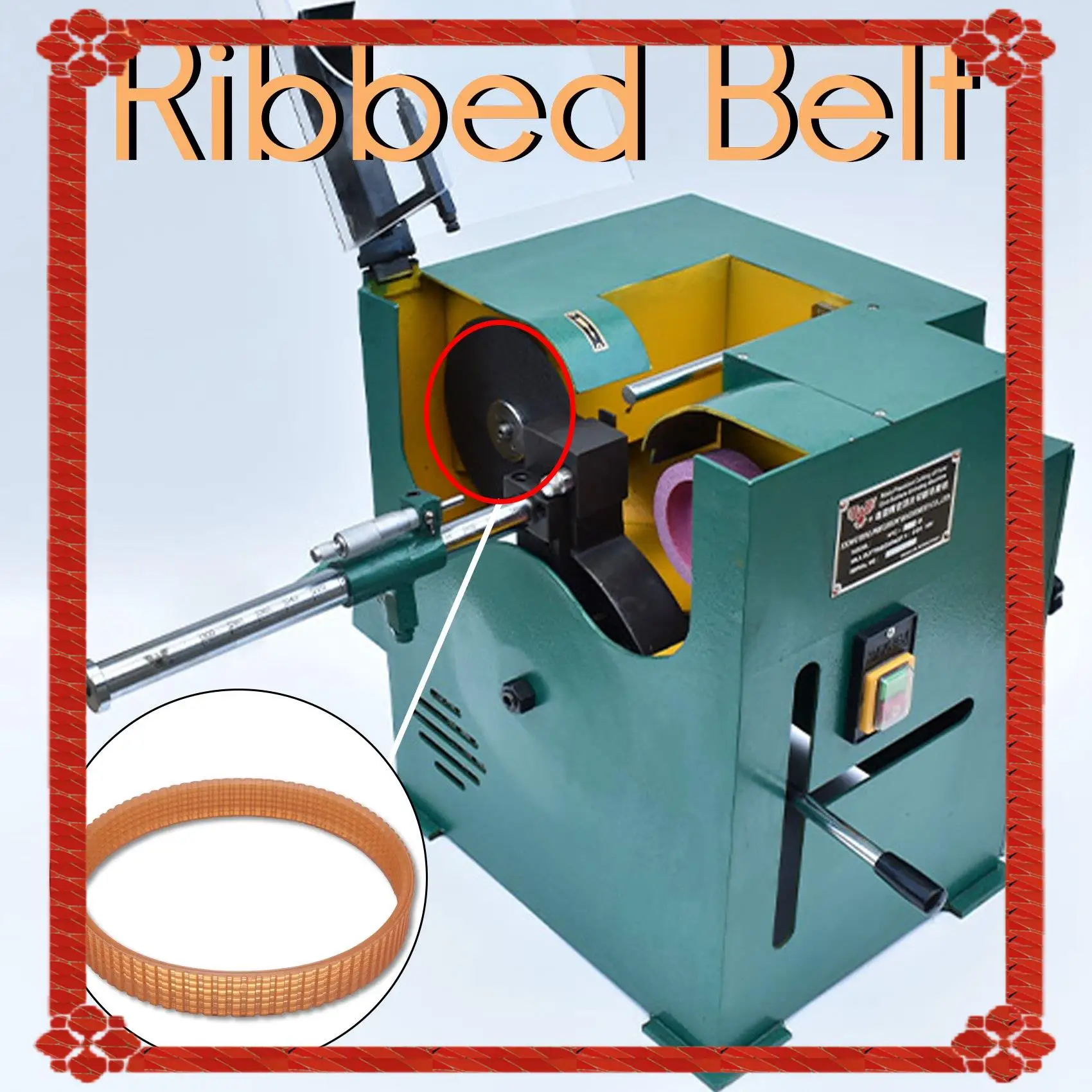 24-Hour Delivery 2Pieces/Lot 9401-6PJ348 Planer Belt Ribbed Belt Abrasive Machine Belt