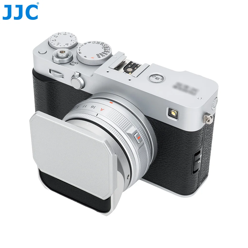JJC Gegenlichtblende für Fujifilm XF 27mm f/2.8 R WR Objektiv, XF 23mm F2.8 R WR Objektiv mit Objektivkappe ersetzt LH-XF27 Gegenlichtblende – Detail 7