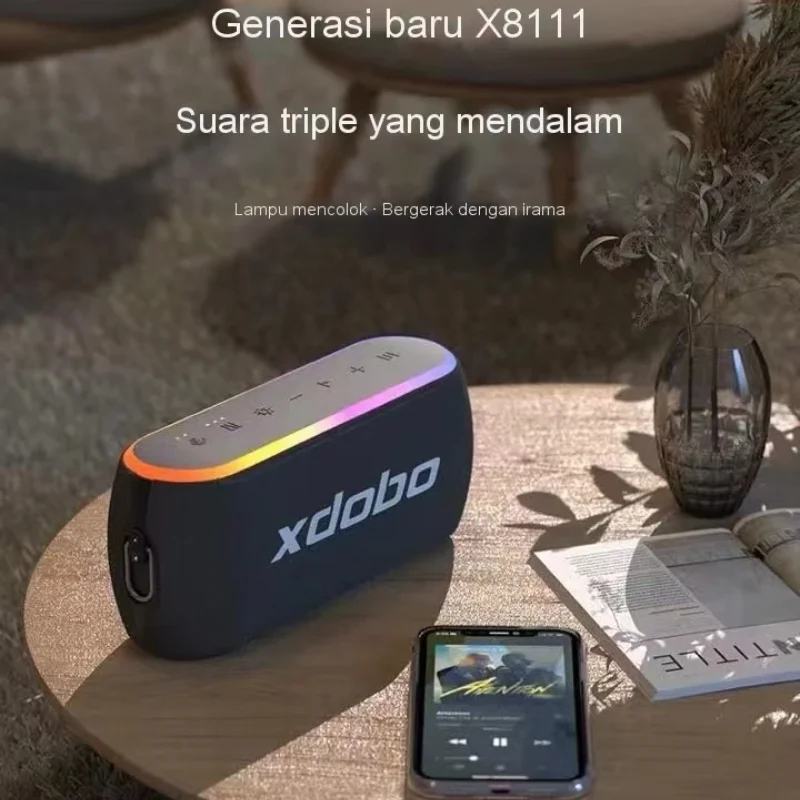 

Портативная уличная Bluetooth-Колонка XDOBO X8 III, 60 Вт