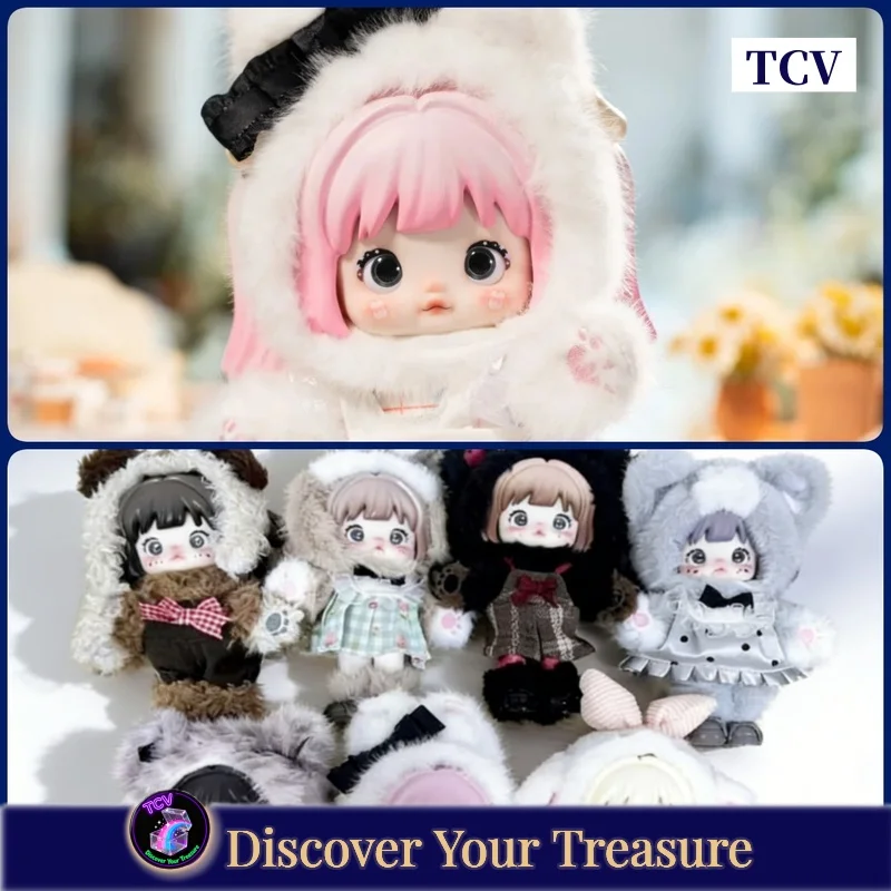 

Коллекционная виниловая фигурка Tcv Nommi Forest Kingdom Series Blind Box: загадочная коробка-сюрприз, аниме-фигурка, подвеска, подарок для девочек, розовый цвет, серия Pink Energy