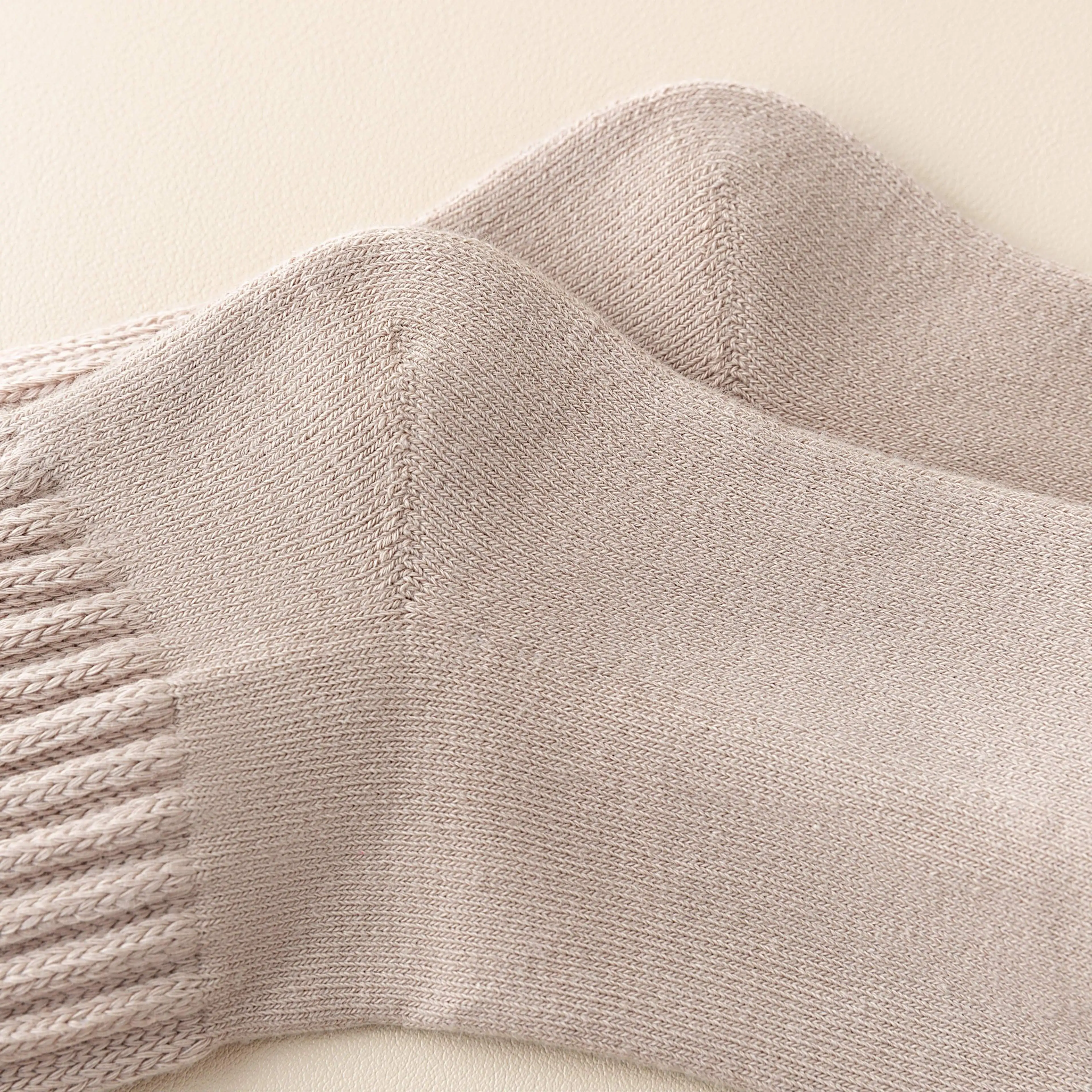 24 زوجًا من الجوارب النسائية - لون خالص وفضفاض مناسب للراحة اليومية في منتصف الساق #4