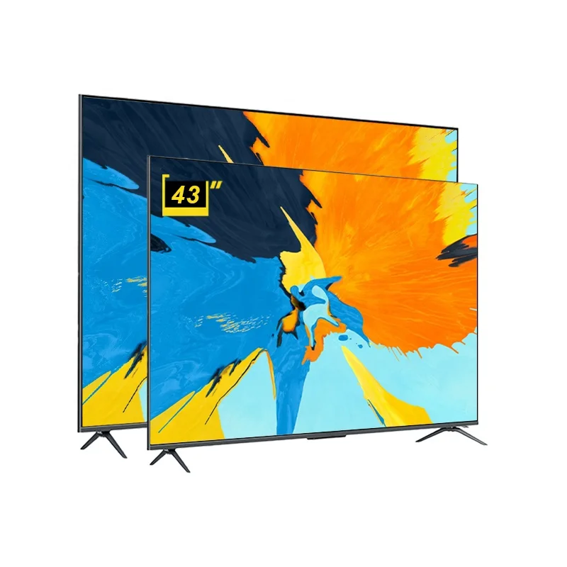 STLFカスタマイズ高度43インチフレームレススマートテレビ110-240v 50/60Hz液晶画面FHD