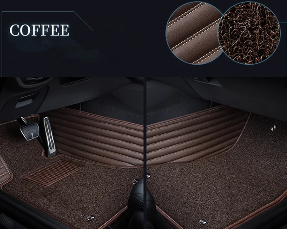 

Top quality! Custom special car floor mats for Mercedes Benz EQE 350 500 SUV 2025-2023 durable double layers carpets for EQE350