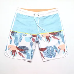 Fashion Printed Man's Boardshorts Surf Swim Shorts Sport Casual High Stretch Quick-dry Waterproof Thin Homme Swimwear