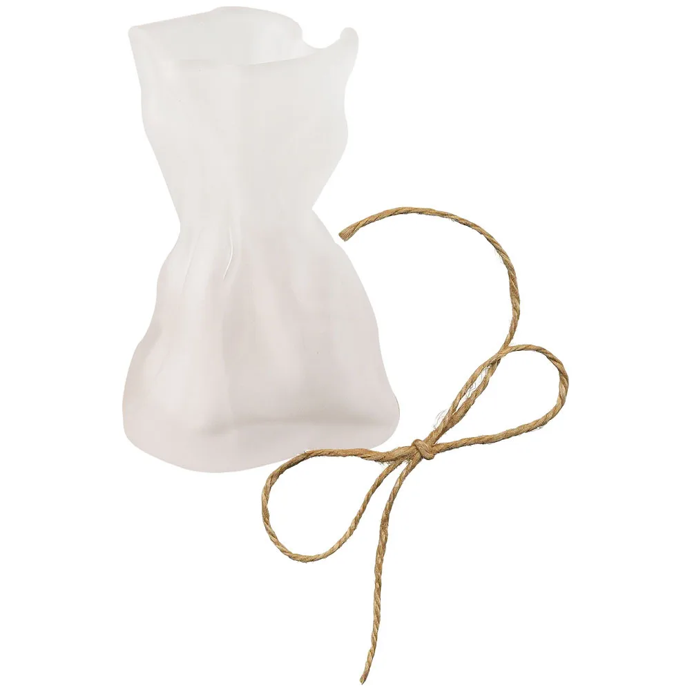 

Irregular Glass Flower Vase Transparent Decorative Hydroponic Planter Small Clear Vase for Home Desk Flower Arrangement