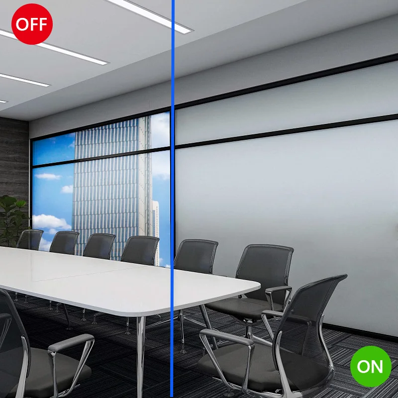 

Electric Tint Dimming PDLC Film Smart Home SelfAdhesive Window Glass Transparent Interior Door PDLC Smart Film for Glass