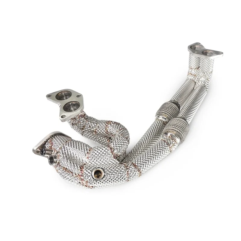 SS304 Exhaust Front S-Pipe Muffler Section Fit for Toyota 86 2.0 2012-2019 Performance Tuning Upgrade Parts