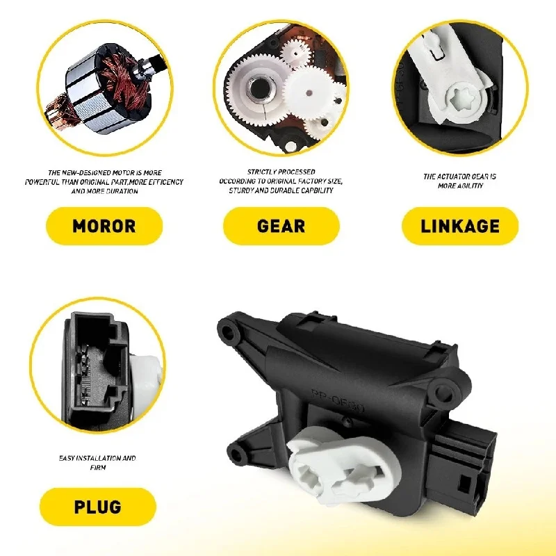

Temperature Adjust Valve Servo Control Heater Fan Motor Fits For VW EOS Golf GTI Jetta MK5 MK6 Touran Audi A3 Q3 TT 1K1907511C