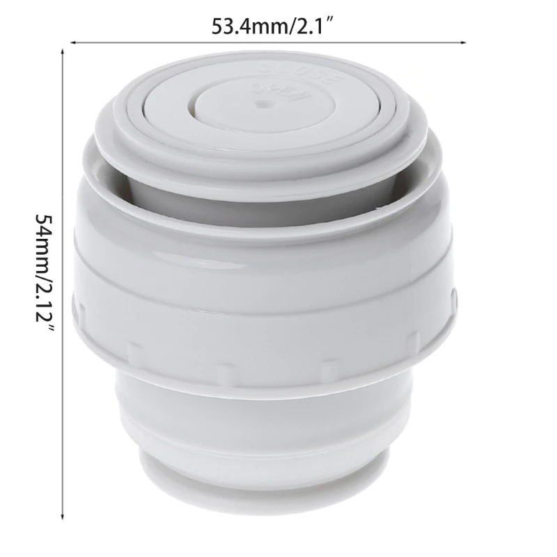 4.5cm 진공 절연 병 컵 커버 1개, 사용하기 쉽고 깨끗한 식품 등급 플라스틱 누출 방지 링 Dropsale