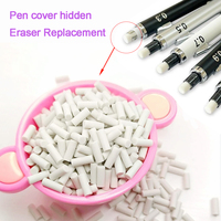 30/60pcs Mini Pencil Eraser Automatic Pencils Portable Replacement Tail Erasers School Drawing Supplies