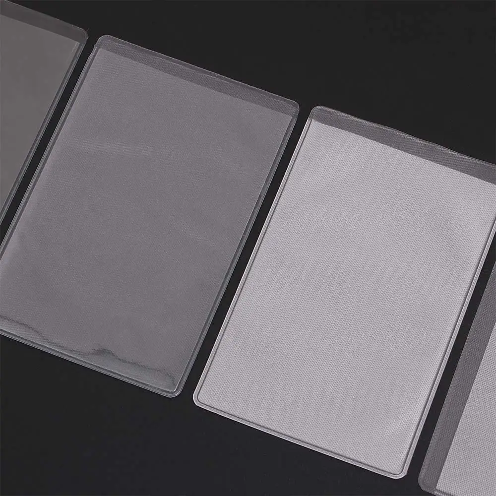 10Pcs/Set Waterproof Transparent PVC Card Cover Plastic Cardholder Case To Protect Credit Cards Porte Carte Bank Id Card Sleeve