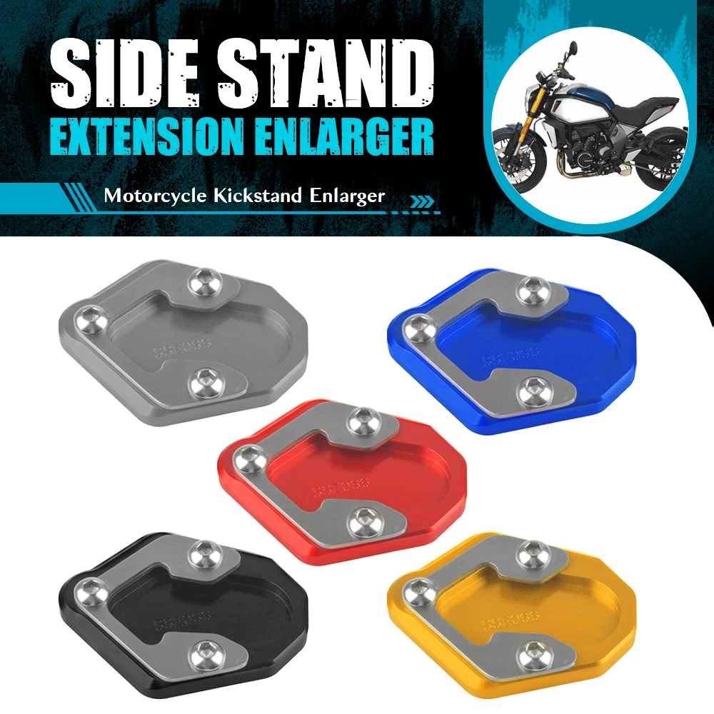 

FOR CFMOTO 800MT N39° 2021 2022 2023 CF 800 MT 700 CL-X Motorcycle Accessories Side Stand Enlarger Kickstand Enlarge Plate Pad