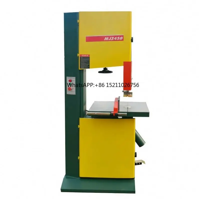 ANDUUK Woodworking Vertical Wood Band Saw MJ345B Cutting Equipment Saw Mill Machine Sawmills Band Bandsaw for Furniture Cutting