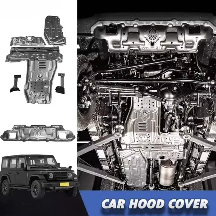 Engine Lower Guard Plate Skid Plate Chassis Armor for BAW BJ212 T01 2027 Off Road 4x4 Underbody Protection Accessories