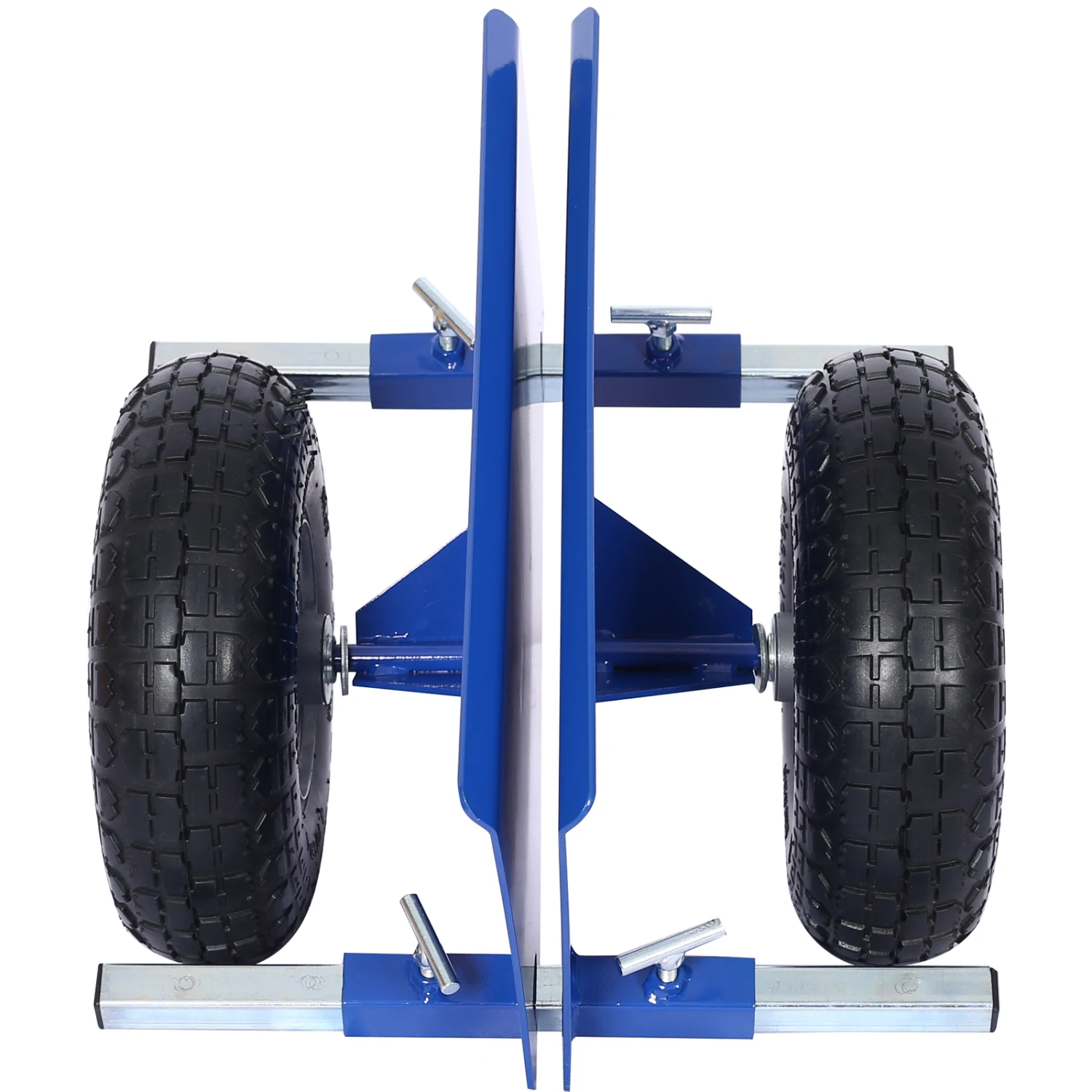 

600lb Panel Dolly , 10in. Pneumatic Wheels ,blue