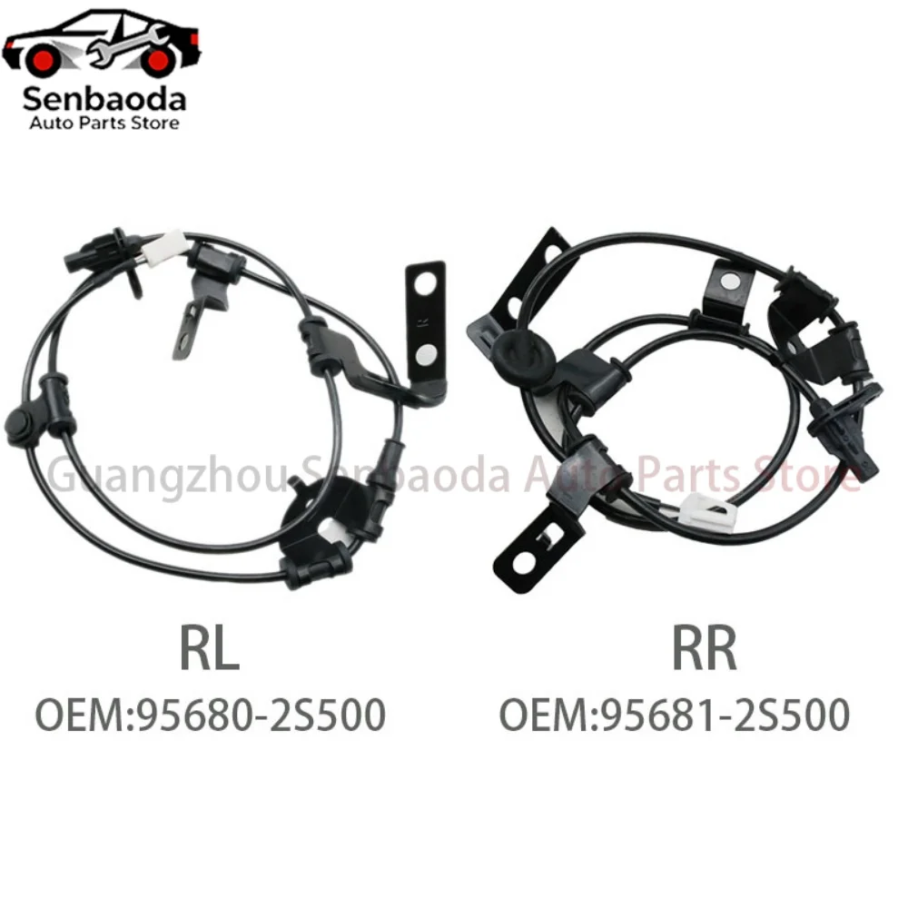 

95681-2S500 95680-2S500 задний левый и правый датчик скорости колеса ABS для Hyundai Tucson ix35 Sportage Kia Sportage 2011-2016 новый