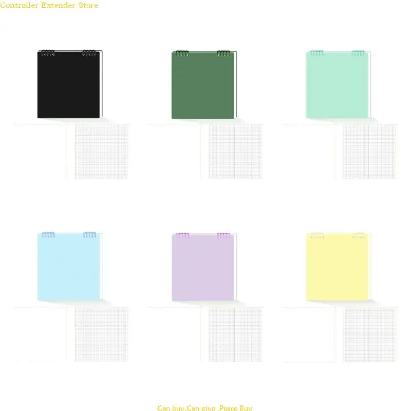 

Блокнот Binder Planner, 120 страниц с сеткой для планов заметок, расписаний карт памяти, тетрадь для учебы в классе