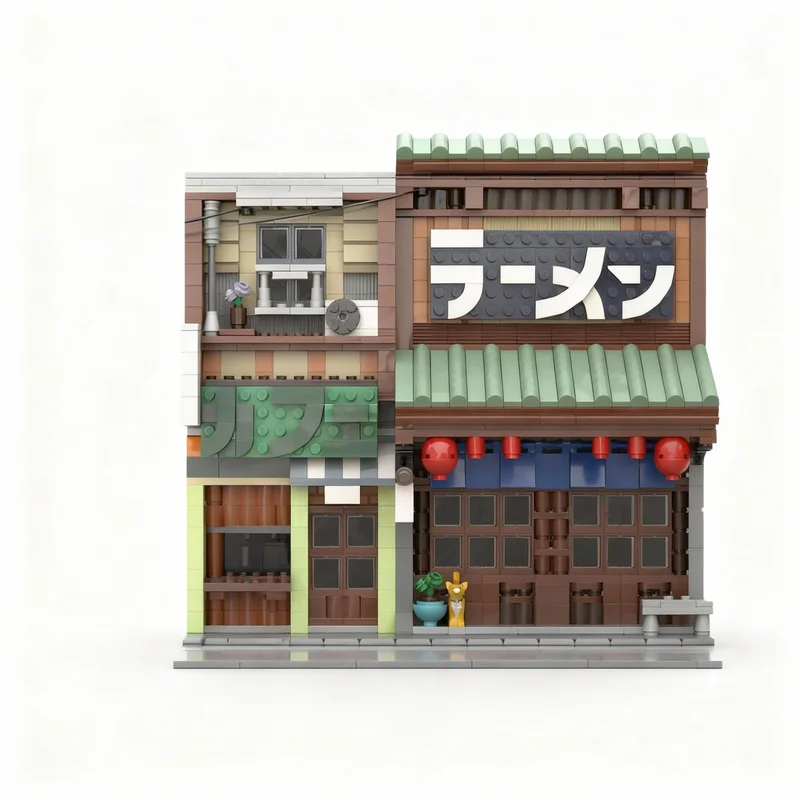 1110pcs MOC WARM CORNERS JAPAN - Kids Education In Japan recensie en prijs