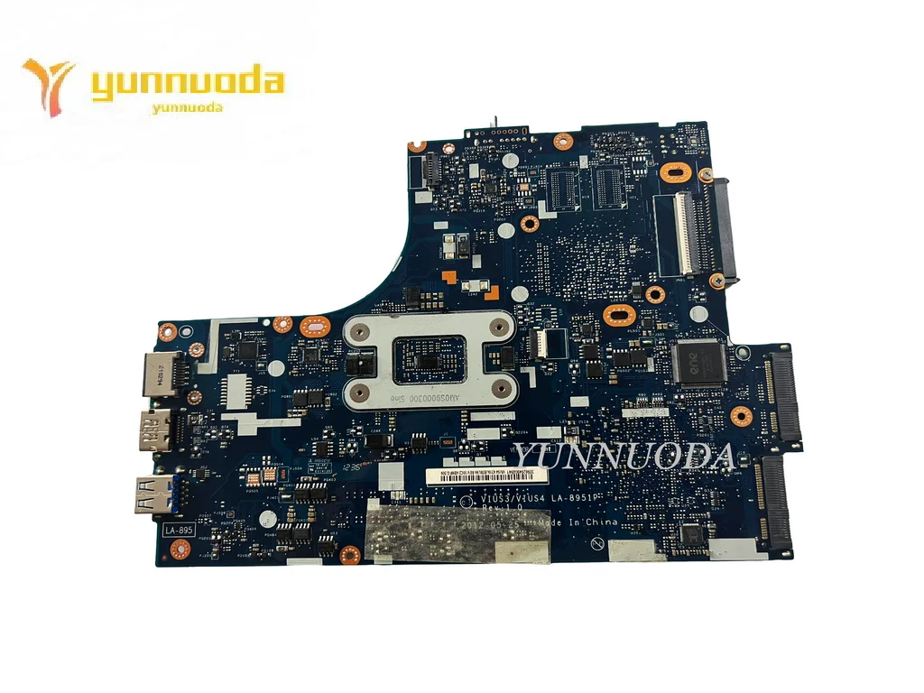 Imagem -02 - Placa-mãe Portátil para Lenovo Ideapad La8951p S300 S400 Placa-mãe com I33227u Cpu Uma Gpu Hm77 Vius3 Testado e Bom