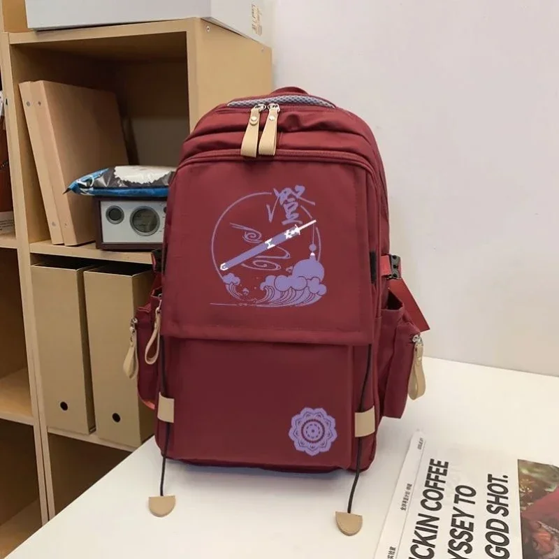 29 × 20 × 46 سم أسود أبيض أحمر أزرق، غراند ماستر من زراعة الشيطاني، مو داو زو شي، أنيمي، حقائب مدرسية، حقائب ظهر، بنات #4