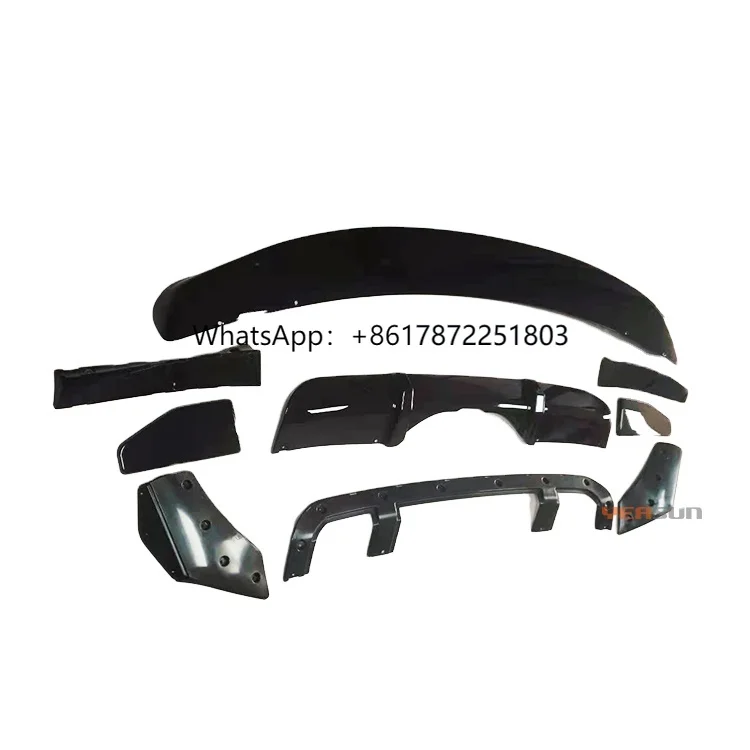 

For X5 F15 Carbon Fiber Front Rear Lip Diffuser Splitters Spoiler for X5 F15 MP 2013 2014 2016 2018