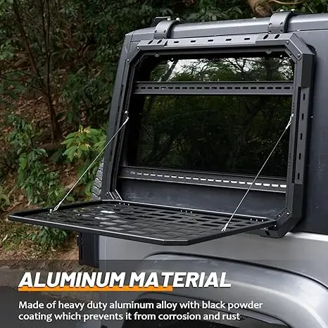 

OEM Aluminum 2 Side Window Expansion Molle Panel for Wrangler JK JKU 2007-2018 Auto Exterior Accessories Maiker High