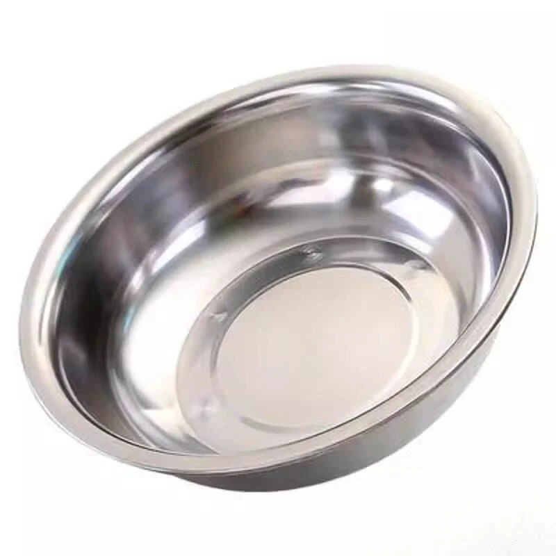 Traditional Large Aluminum Basin Extra Large Household Thickened Flat Bottom Aluminum Alloy Basin Laundry Basin Aluminum Cake...