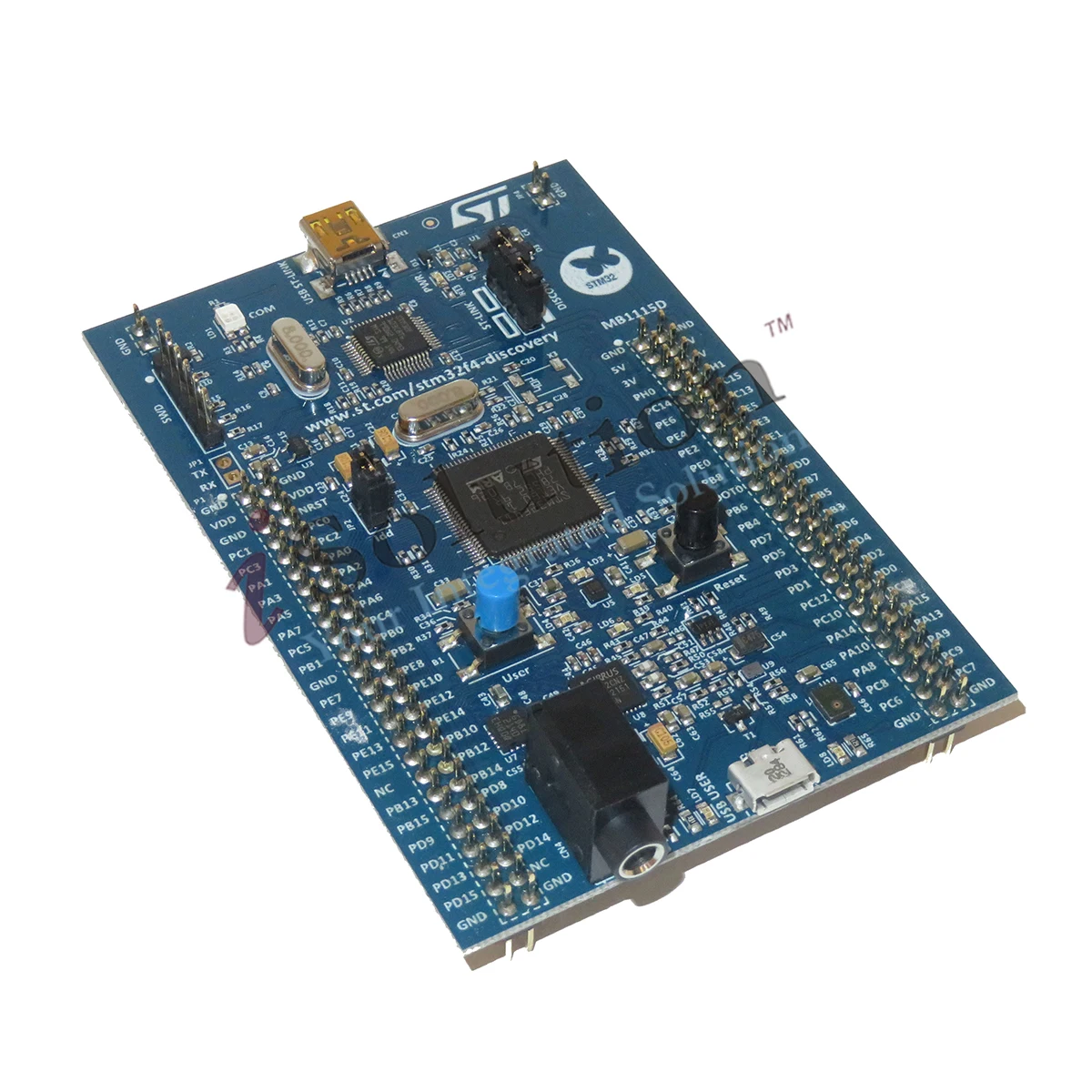 STM32F411E-DISCO 32F411EDISCOVERY, STM32 Discovery Board Kit with STM32F411VE MCU, Embedded Debug Tool ST-LINK/V2