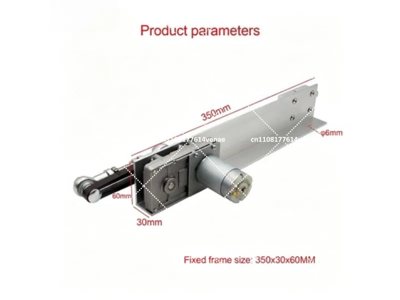 Reciprocating Cycle Linear Actuator DC 24V, Adjustable Telescopic Motor with Speed Controller, Stroke 3-15CM Drive