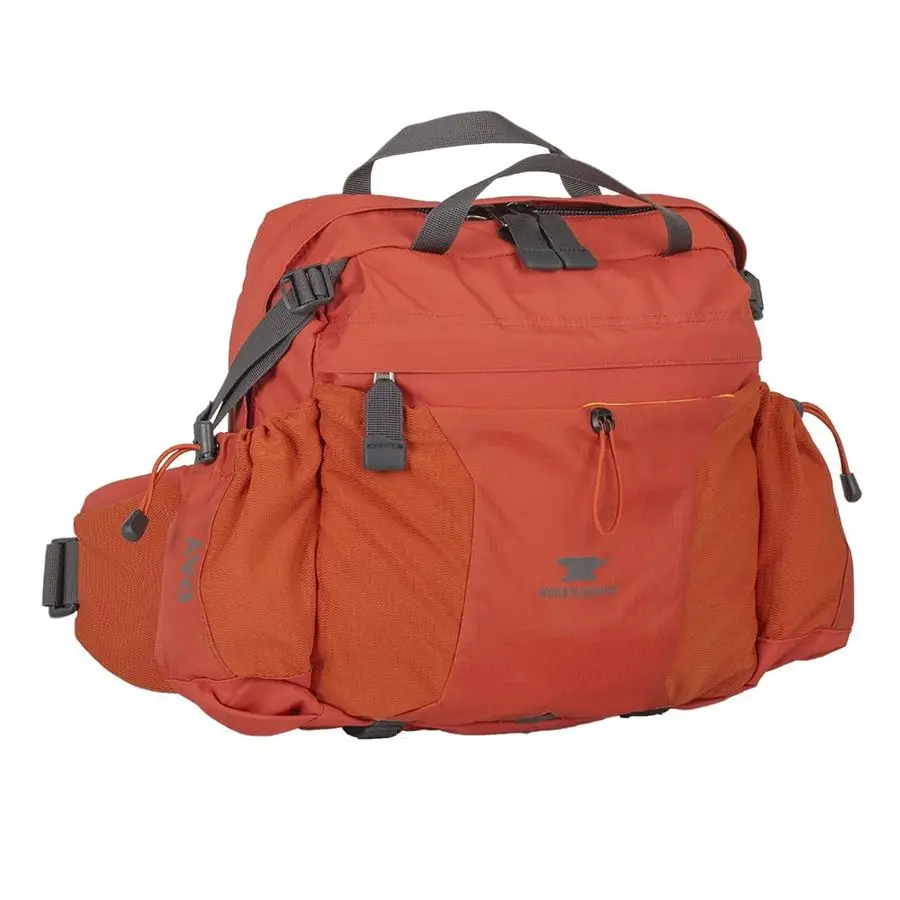 

Day Lumbar Waist pack, Running, Hiking, Cycling, Travel, and Outdoor Sport Activities with Dual Water Bottle Holders, Cinnamon R