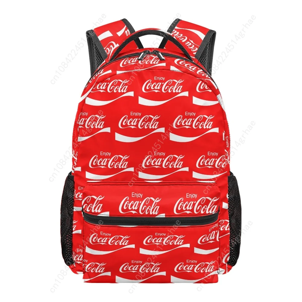 C-CocaS All-over Print Student Backpack Custom Casual Suitable for Travel and Camping Lightweight, and Easy To Clean Cola