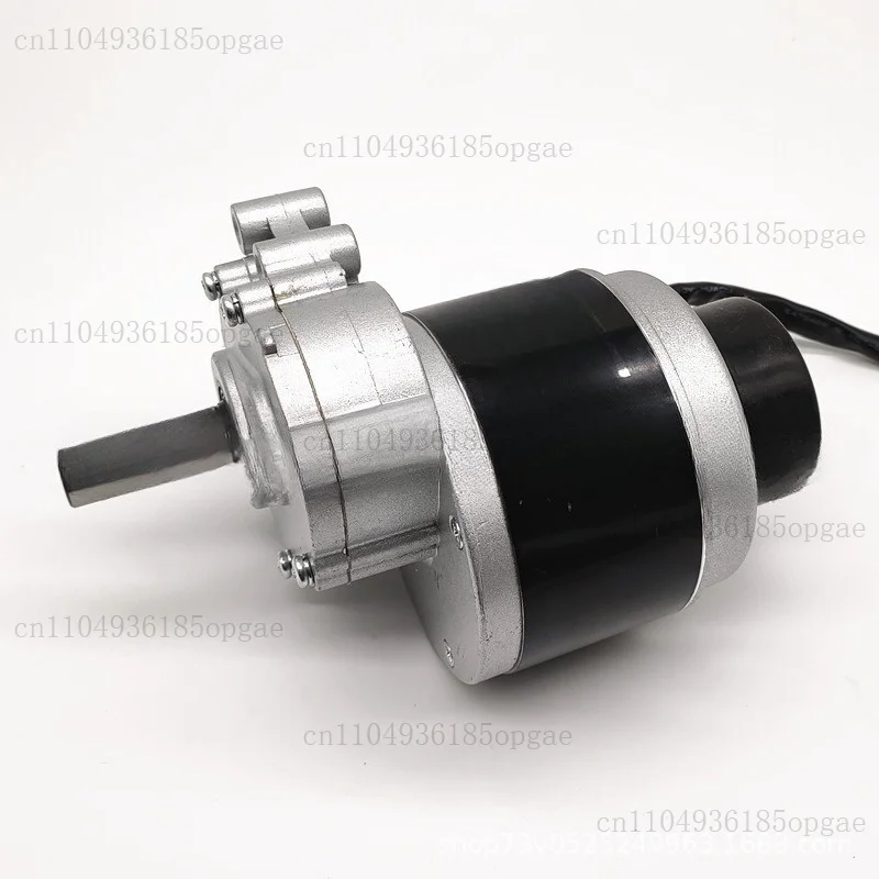 250w 350W 24v 75rpm 120rpm 160rpm Low Speed Brush Motor With Electromagnetic Brake, Wheel Chair, Brushed Motor