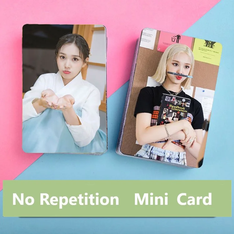 

No Repetition J Jang Ye-eun Photo Mini Card Wallet Lomo Card With Photo Album Fans Collection Gift