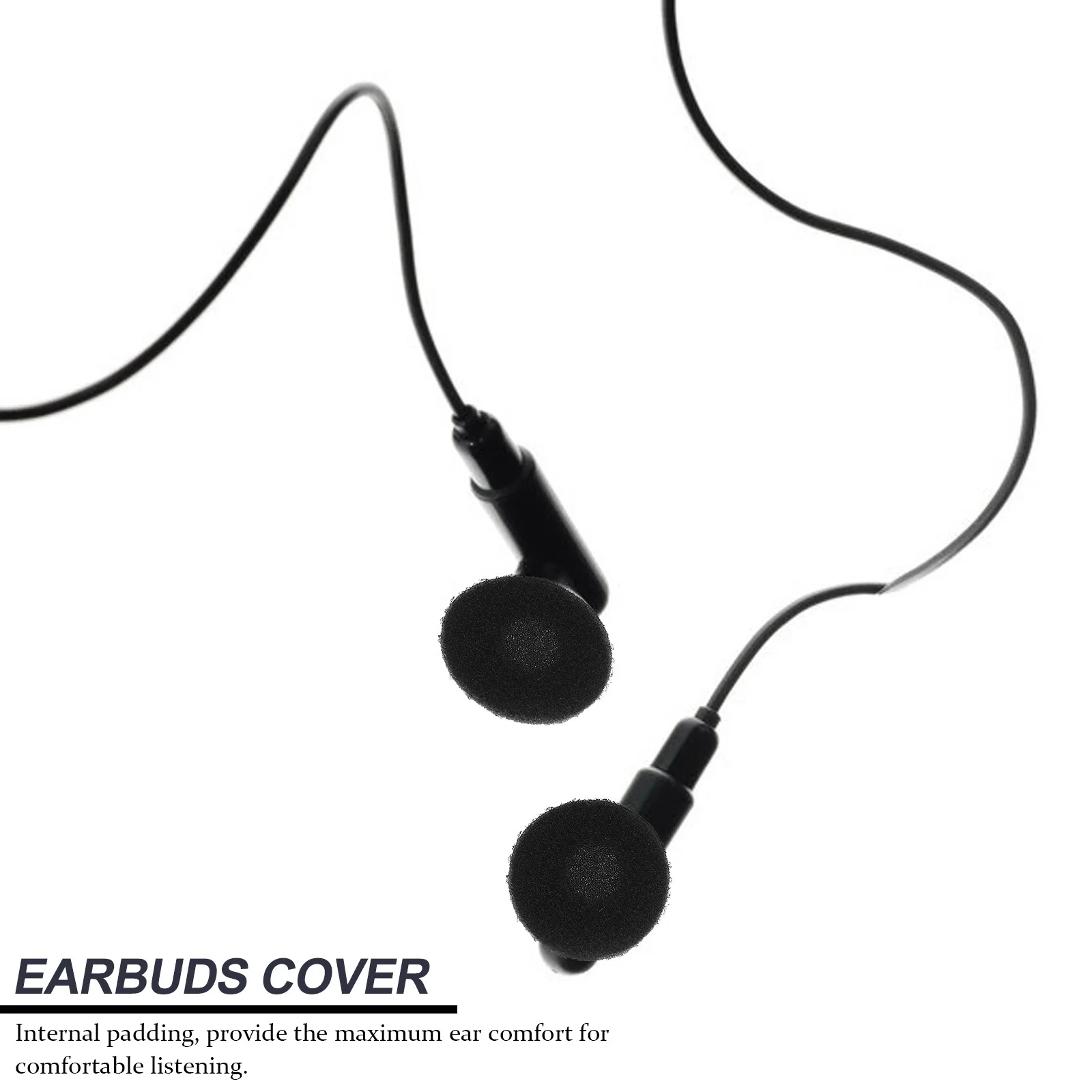 

50 Pcs Earplugs Buds Earbud Covers Replace Earphone Replacement Sponge Pads Headphone