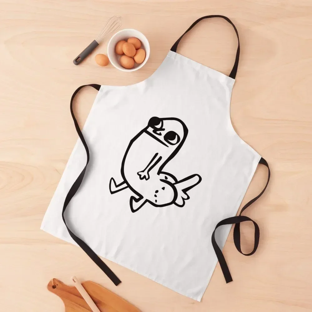 

Dick Butt Apron Korean Customizable Apron