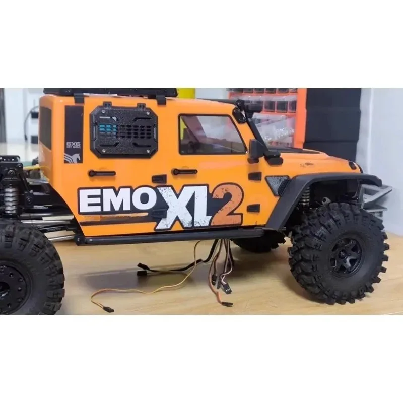 Rear Window Armor  For CROSSRC EMO XL2 1/8 Scale Model RC Crawler Plate Matte Finish Printed Upgrade Accessory Customization Kit