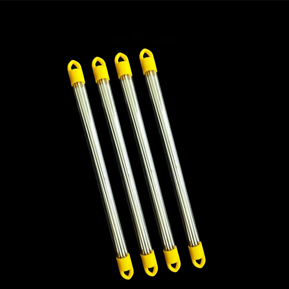 Copper Cable Pulling Tool Set for PVC Concealed Pipes Corrugated Pipes and For Wall Piercing Electrical Installations 33cm 58cm