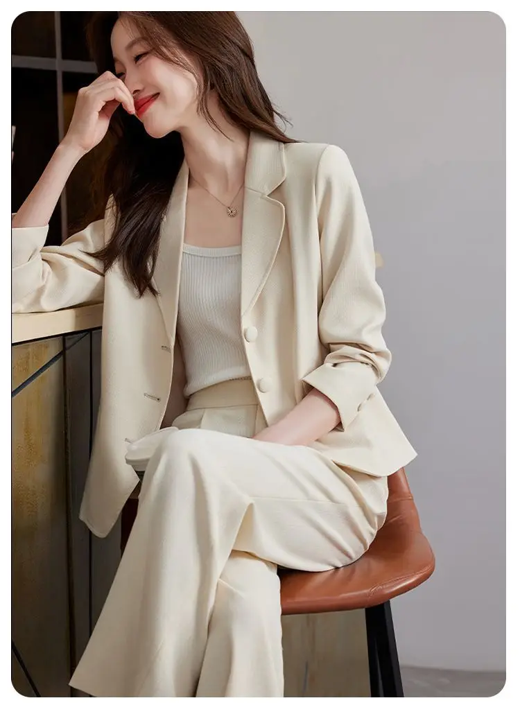 Coreano roupas populares estilo dinheiro velho mulher blazer preto senhora casaco design assimétrico rendas capaz deslocamento temperamento