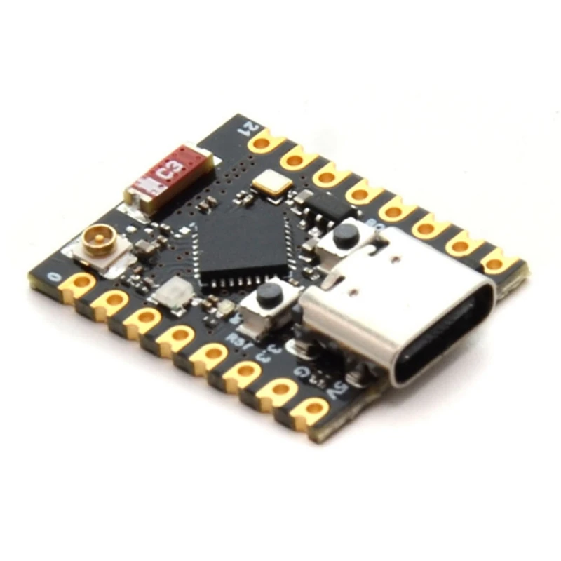 ESP32-C3 Supermini V2 Plus Development Board ESP32 C3 Mini Wifi Bluetooth IOT Board Antenna RGB For Arduino Micropython