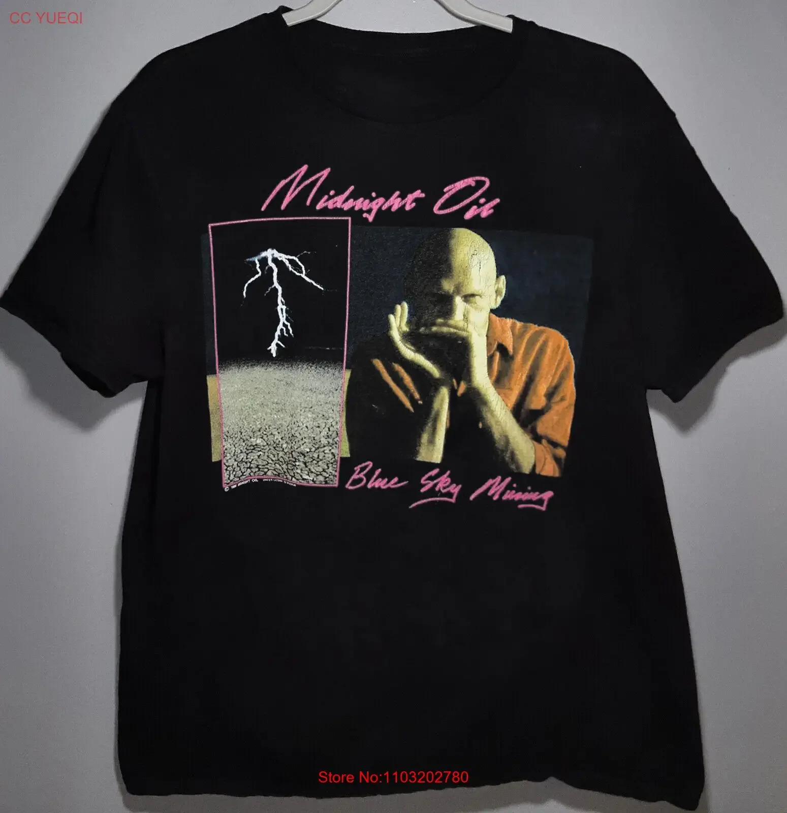 Midnight Oil Tシャツ XL 80〜90年代 MIDNIGHT OIL ミッドナイト・オイル HEAD INJURIES