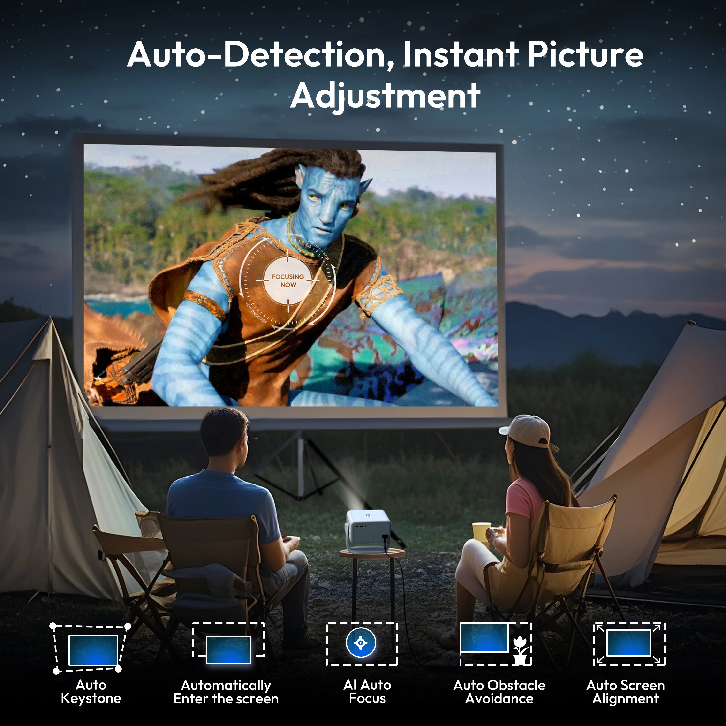 جهاز عرض XGODY Gimbal N6 عالي الدقة 1080P 2.4G 5G WiFi LCD LED فيديو فيلم شعاع أندرويد جهاز عرض مسرح منزلي سينما متعاطي المخدرات